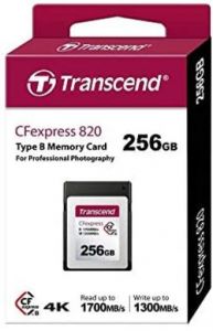 Transcend CFexpress 820 256 GB NAND