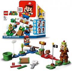 LEGO 71360 Super Mario Pack Inicial: Aventuras con Mario Bros, Set con Figuras Interactivas, Juguete para Construir, Idea de Regalo Coleccionable para Niños y Niñas a Partir de 6 Años