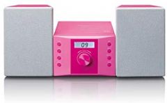 Lenco MC-013PK sistema estéreo portátil Digital 4 W FM Rosa Reproducción MP3