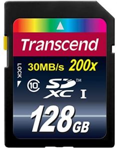 Transcend 128GB SDXC Class 10 Clase 10
