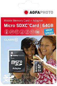 AgfaPhoto 64GB MicroSDXC Clase 10