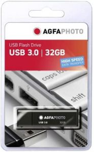AgfaPhoto 10570 unidad flash USB 32 GB USB tipo A 3.2 Gen 1 (3.1 Gen 1) Negro