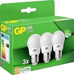 GP Batteries 740GPMGL087885B3 LED EEK F (A - G) E27 Globeform 5.6W = 40W Warmblanco (Ø x L) 45mm x 8
