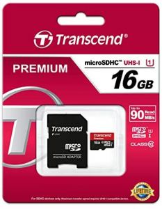 Transcend 16GB microSDHC Class 10 UHS-I MLC Clase 10