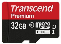 Transcend 32GB microSDHC Class 10 UHS-I Clase 10