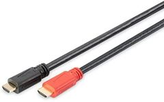 Digitus Cable de conexión HDMI High Speed con Ethernet, con amplificador