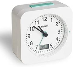 Mebus 25610 despertador Reloj despertador digital Blanco