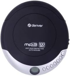 Denver DMP-391 Reproductor de CD portátil Negro, Gris