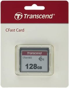 Transcend TS128GCFX602 memoria flash 128 GB CFast 2.0 MLC