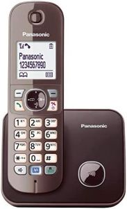 Panasonic KX-TG6811GA teléfono Teléfono DECT Identificador de llamadas Marrón