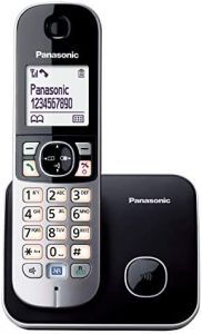 Panasonic KX-TG6811GB teléfono Teléfono DECT Identificador de llamadas Negro