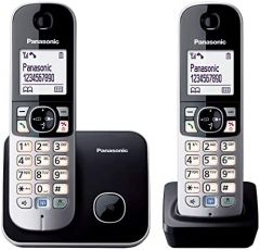 Panasonic KX-TG6812GB teléfono Teléfono DECT Identificador de llamadas Negro
