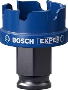 Bosch Professional 1x Sierra de corona Expert Sheet Metal (para Láminas de acero, Láminas de acero inoxidable, Ø 30 mm, accesorios Taladro de impacto rotativo)