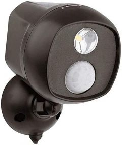 Ritos - Foco LED con sensor de movimiento, color negro