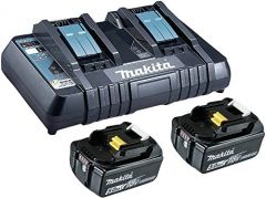 Makita 199482-2 cargador y batería cargable Juego de cargador y baterías