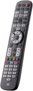 One For All Essential 6 mando a distancia IR inalámbrico DVD/Blu-ray, IPTV, Altavoz para barra de sonido, TV Botones