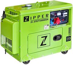 Zipper ZI-STE7500DSH motor-generador 5700 W 14,5 L Diésel Verde claro