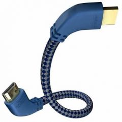 Inakustik 0042502 cable HDMI 2 m HDMI tipo A (Estándar) Azul, Plata