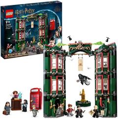 Lego 76403 Harry Potter Ministerio de Magia, Orden del Fénix, Maqueta para Construir, Harry, Ron y Hermione Transformables, Ideas Regalos Navidad