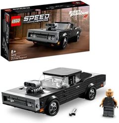 LEGO 76912 Speed Champions Fast & Furious 1970 Dodge Charger R/T, Maqueta de Coche para Construir con Mini Figura Dominic Toretto, Regalo de Película