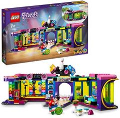LEGO 41708 Friends Salón Recreativo Roller Disco, Juguete de Construcción, Bolera y Arcade, Mini Muñecas, Regalo de Niñas y Niños de 7 Años o Más