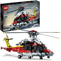 LEGO 42145 Technic Helicóptero de Rescate Airbus H175, Aviones de Juguete Grandes, Rotores Giratorios y Motor de Batería, Regalos Originales de Comunión