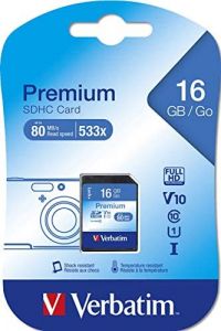 Verbatim Premium 16 GB SDHC Clase 10