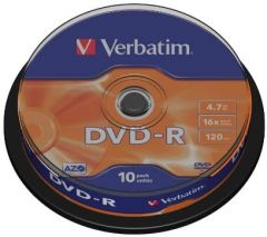 Verbatim DVD-R Matt Silver 4,7 GB 10 pieza(s)