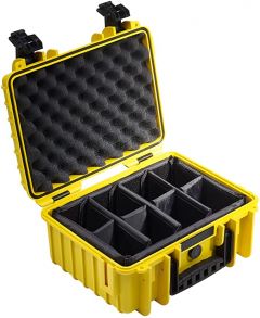 B&W 3000/Y/RPD caja para equipo Maletín/funda clásica Amarillo