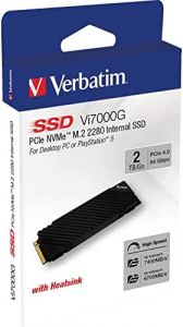 Verbatim Vi7000G M.2 2 TB PCI Express 4.0 NVMe
