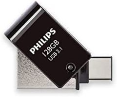 Philips USB Flash Drive 2-in-1 128GB, USB3.1, USB-C