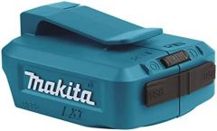 Makita DEBADP05- Adaptador USB, 18 V, color azul