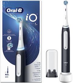 Oral-B iO 8006540730744 cepillo eléctrico para dientes Adulto Cepillo dental vibratorio Negro