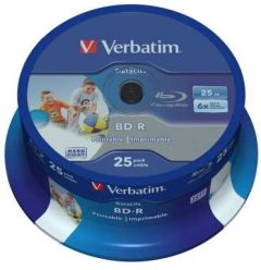 Verbatim 43811 disco blu-ray lectura/escritura (BD) BD-R 25 GB 25 pieza(s)