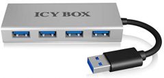 ICY BOX IB-AC6104 USB 3.2 Gen 1 (3.1 Gen 1) Type-A 5000 Mbit/s Blanco