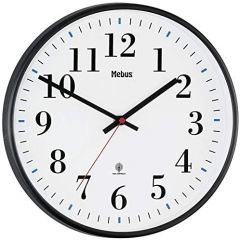 Mebus 52710 reloj de mesa o pared Círculo Negro