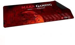 Mars Gaming MMP2 alfombrilla para ratón Negro, Rojo