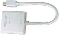 Approx appC13V2 0,18 m Mini DisplayPort VGA (D-Sub) Blanco