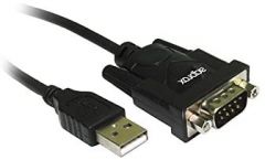 Approx appC27 cable de serie Negro 0,75 m USB tipo A DB-9