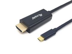 Equip 133411 adaptador de cable de vídeo 1 m USB Tipo C HDMI tipo A (Estándar) Negro