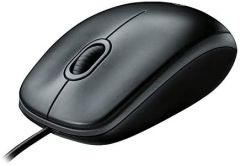 Mouse ngs flame black optico con cable