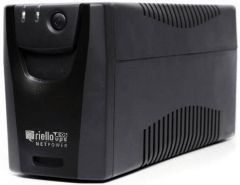Riello Net Power 800 sistema de alimentación ininterrumpida (UPS) 0,8 kVA 480 W 4 salidas AC