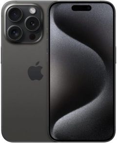 Apple iPhone 15 Pro 15,5 cm (6.1") SIM doble iOS 17 5G USB Tipo C 256 GB Titanio, Negro