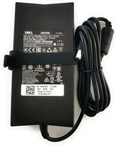 Sparepart: DELL AC Adapter, 130W, 19.5V, 3 Pin, 7.4mm, C6 Power Cord, 63P9N, FC893, M55GJ, VNM7N, HG5D1 (Pin, 7.4mm, C6 Power Cord Version 2(Not Incl.))