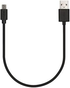 Veho VCL-001-M-20CM cable USB 0,2 m USB 2.0 USB A Micro-USB B Negro