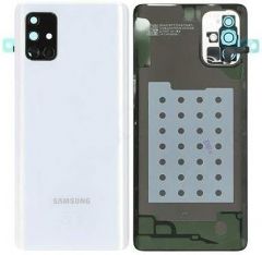 SAMSUNG A715 A71 Back/Battery Cover Crush Silver, 834582 (Crush Silver)