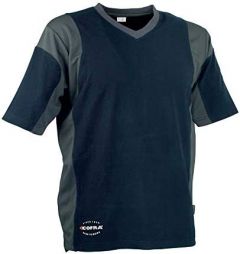 Camiseta java azul marino / gris oscuro cofra talla xxl