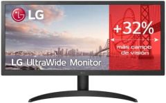 LG 26WQ500-B pantalla para PC 65,3 cm (25.7") 2560 x 1080 Pixeles 4K Ultra HD LCD Negro