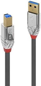 Lindy 36664 cable USB 5 m USB 3.2 Gen 1 (3.1 Gen 1) USB A USB B Gris