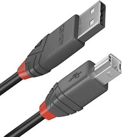 Lindy 36675 cable USB 5 m USB 2.0 USB A USB B Negro